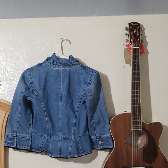 JEANOLOGY JEAN WOMEN'S BLUE JACKET SIZE4. - Picture 2 of 8